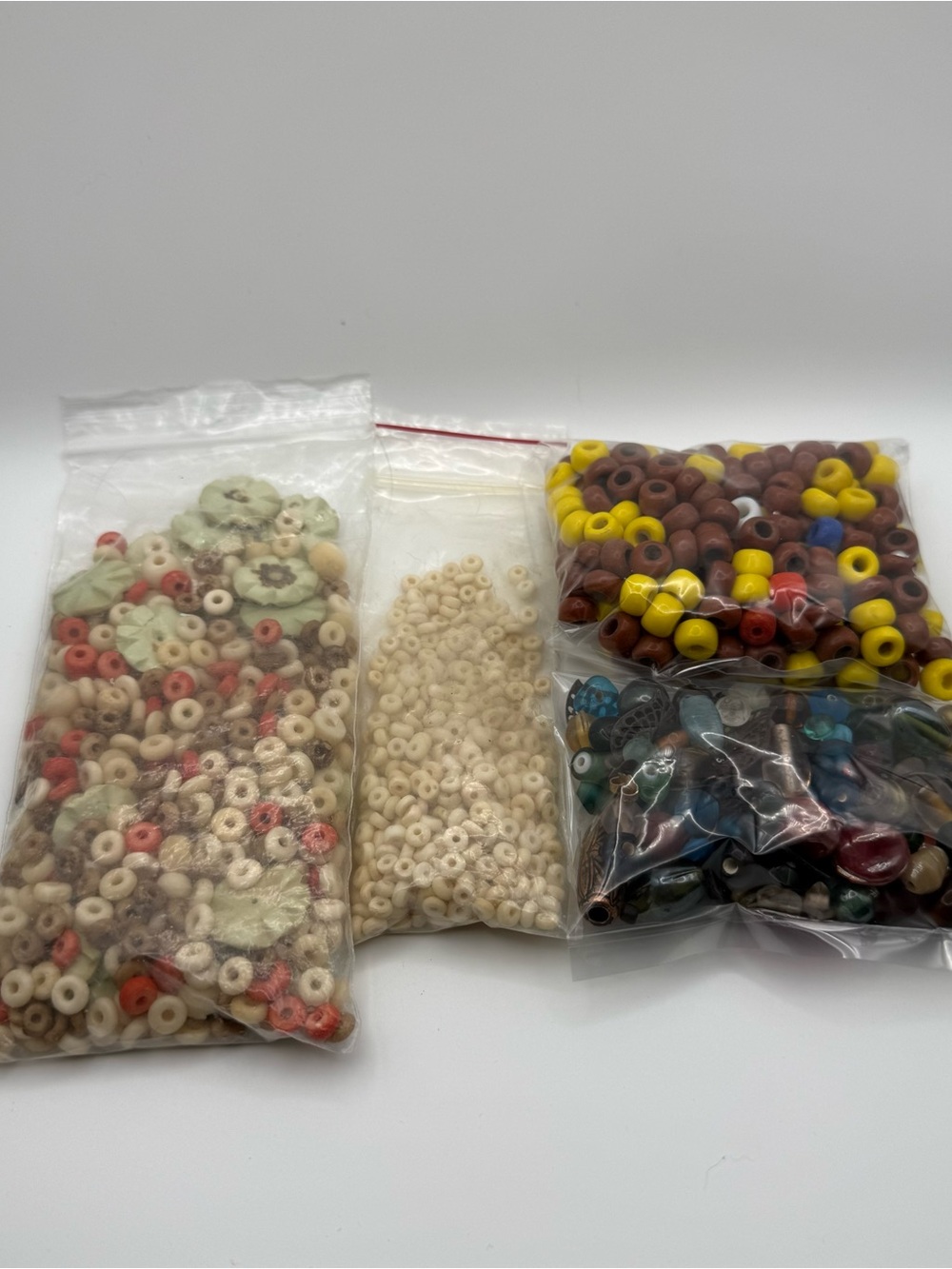 Assorted Craft Beads Mix - Multicolor Seed & Beads for Home